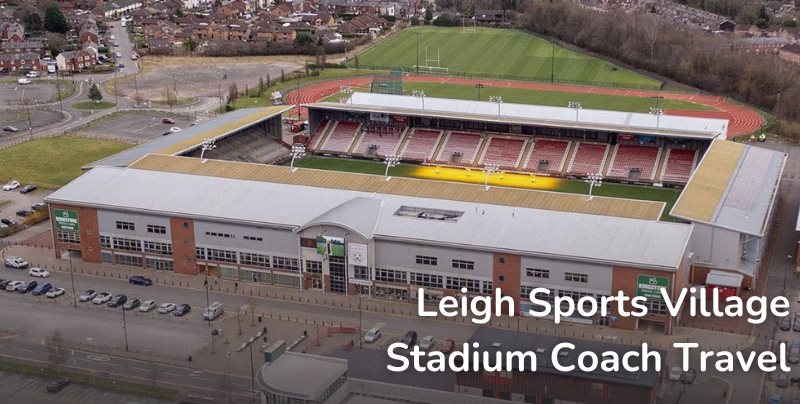 Official gig travel to Leigh Sports Village Stadium