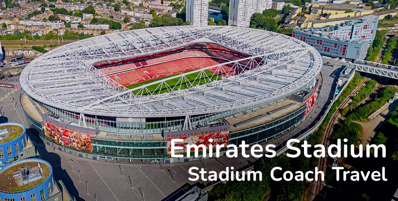 Emirates Stadium Coach Travel - Big Green Coach