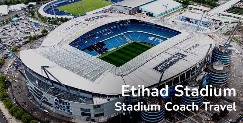 Etihad Stadium Coach Travel - Big Green Coach